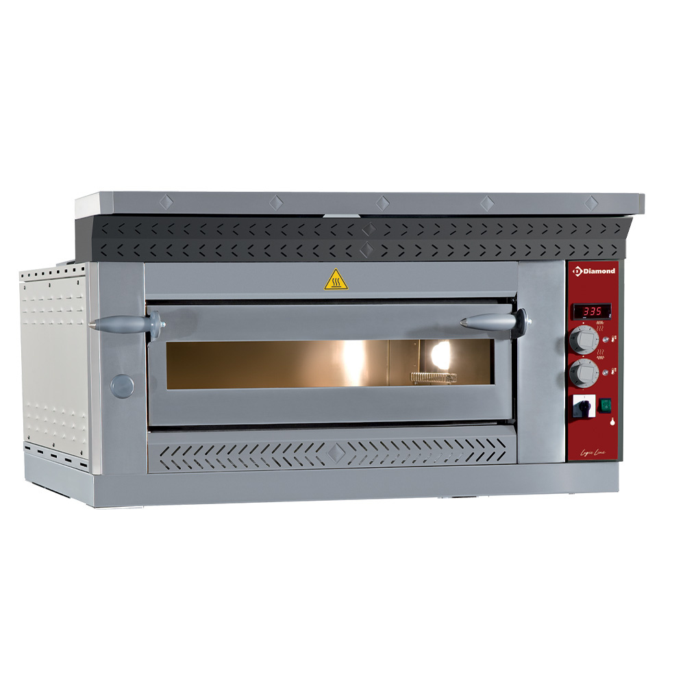 Horno eléctrico para pizza, 4 pizzas Ø 350 mm
