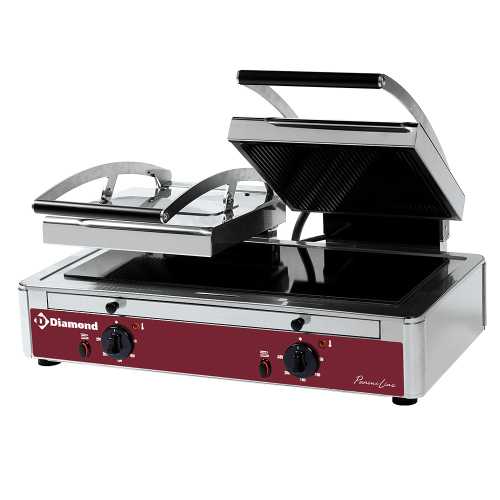 Parrilla Panini DOBLO vitrocerámica