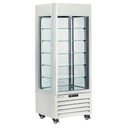 Vitrina "vitrina completa" 440 Lt., 5 niveles de vidrio, ventilado - ICE CREAM & PASTRY - BLANCO