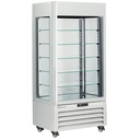 Vitrina " vitrina completa" 600 Lt., 5 niveles de vidrio, ventilado -  PASTRY - BLANCO