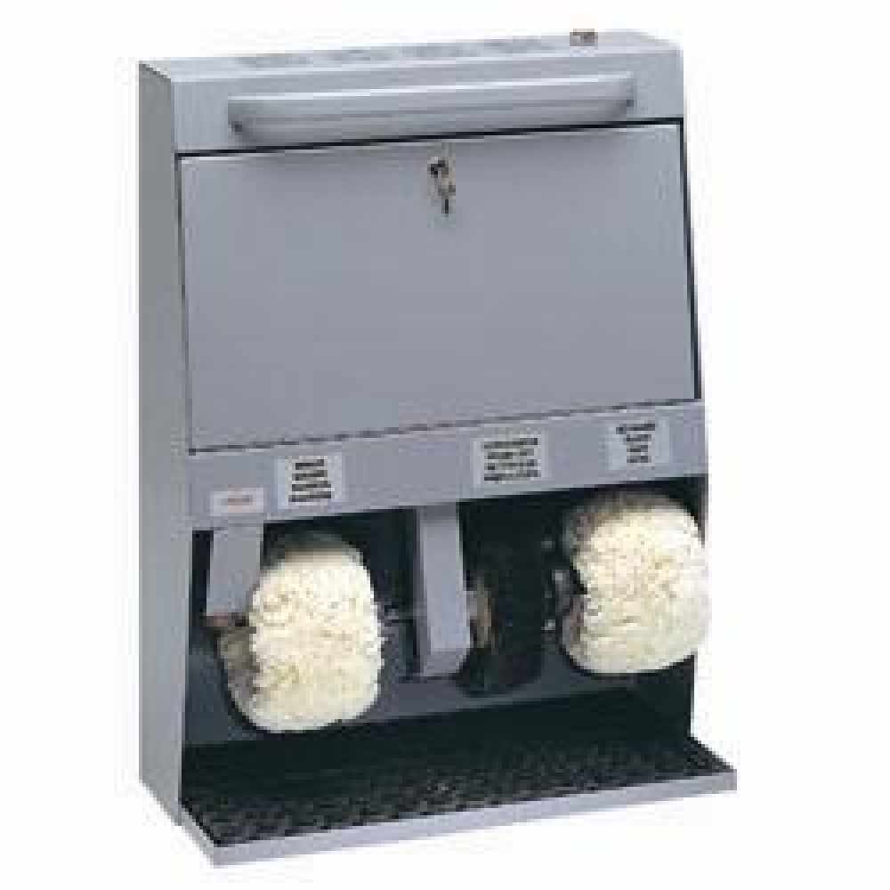 Máquina para encerar los zapatos, 3 cepillos