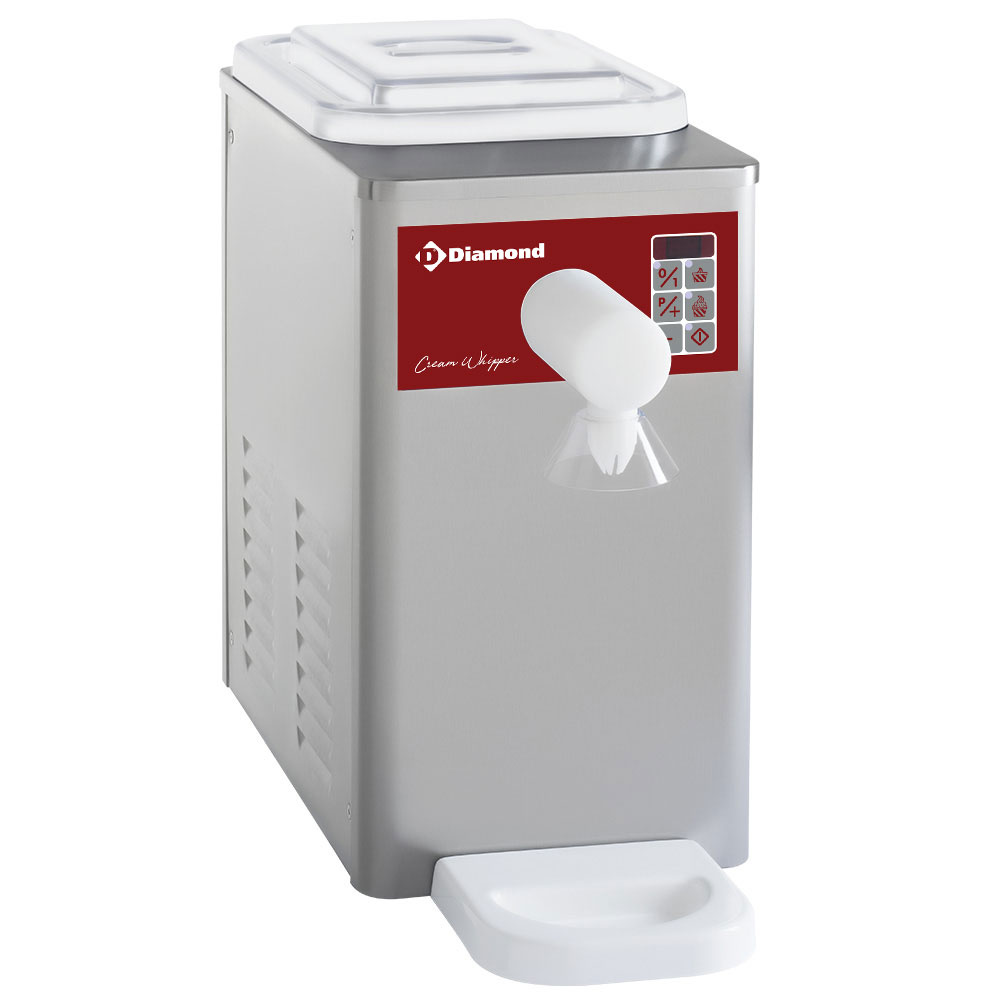 Máquina enfriante para crema de leche en inox, cuba 5 L (300 L/h)