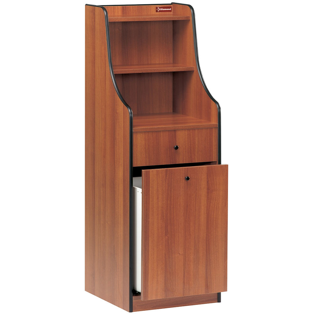 Mueble de servicio, 1 cajón, 1 tolva de molino, "Abedul"