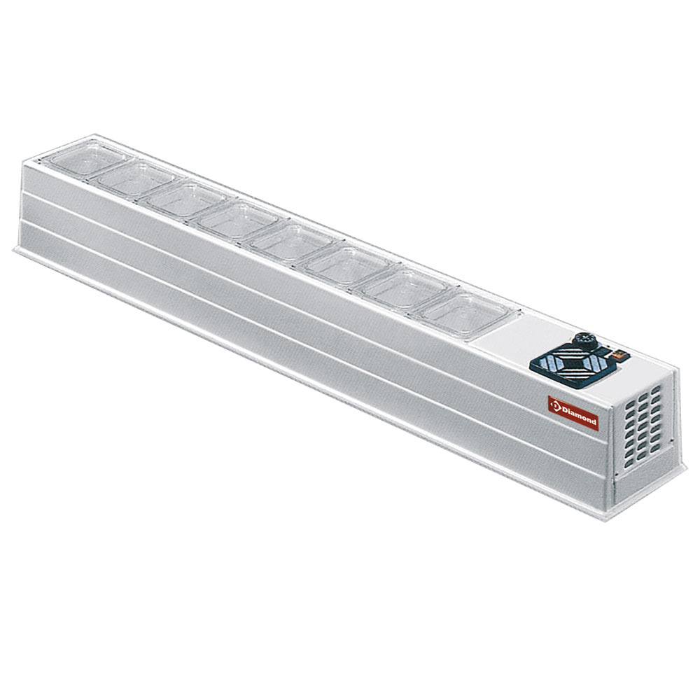 Estructura frigorífica 8x GN 1/6 h150 mm