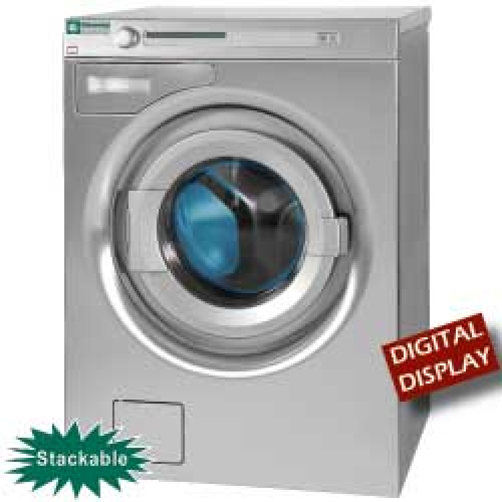Lavadora-centrifugadora 7 kg "inox-titanio", con bomba de descarga