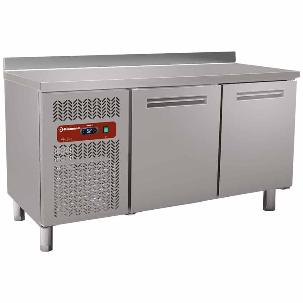 Mesa frigorífica y ventilada, 2 puertas GN 1/1 (260 Lit.)