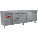 Mesa de refrigeración compuesta por :