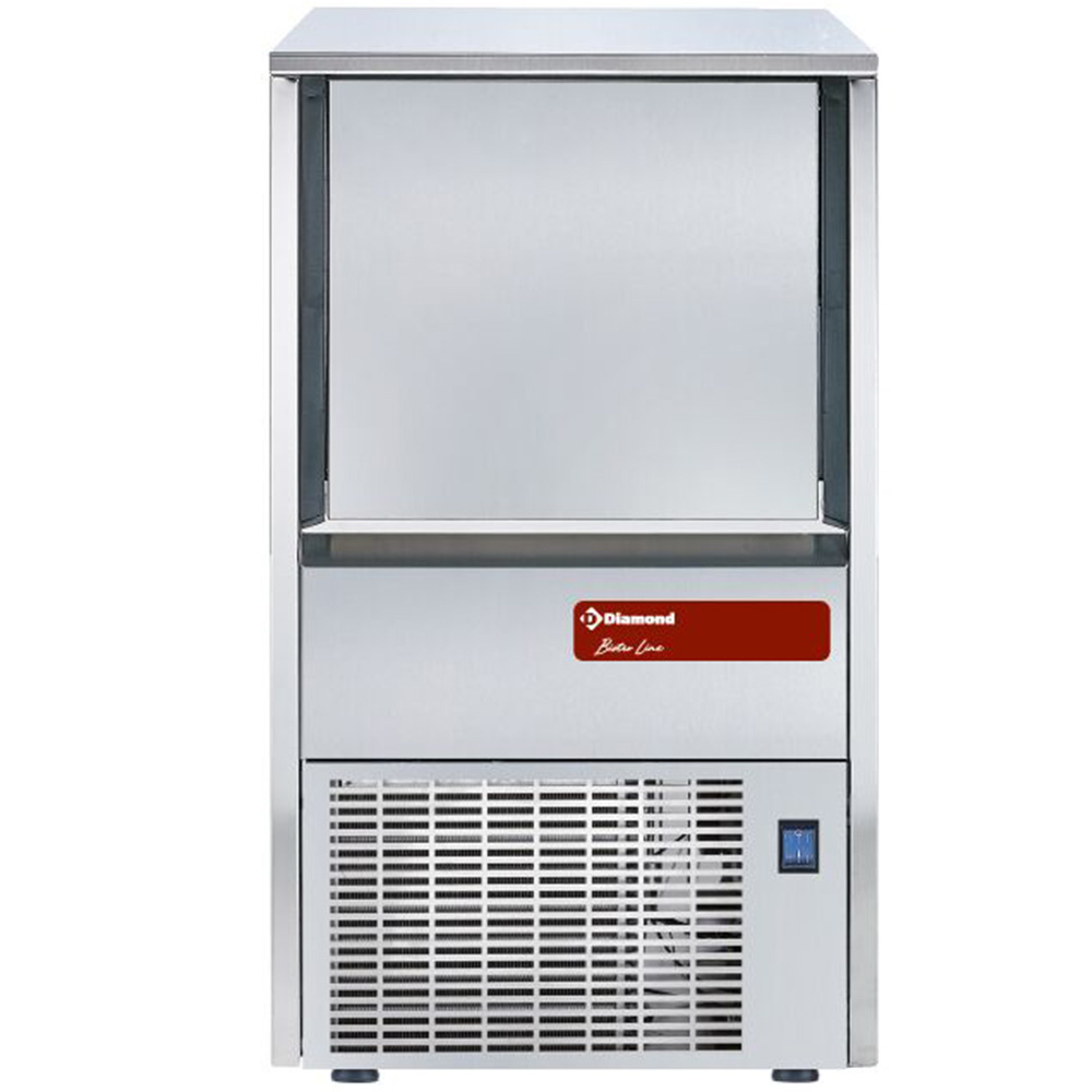Maquina de hielo en cubos, 31kg con reserva 12 kg