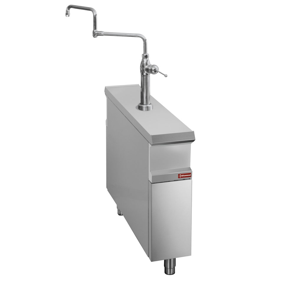 Elemento neutro, módulo 1/4, en soporte, con la columna de agua - PASS-THROUGH