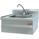 Fregadero 400x400xh200 con grifo mezclador y sifón