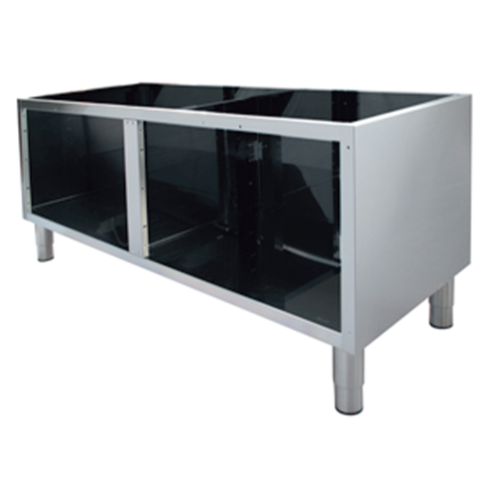 Basamento abierto en acero inox. AISI 304