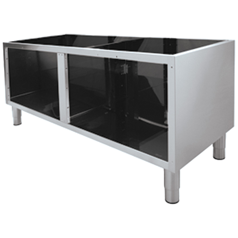 Basamento abierto en acero inox. AISI 304