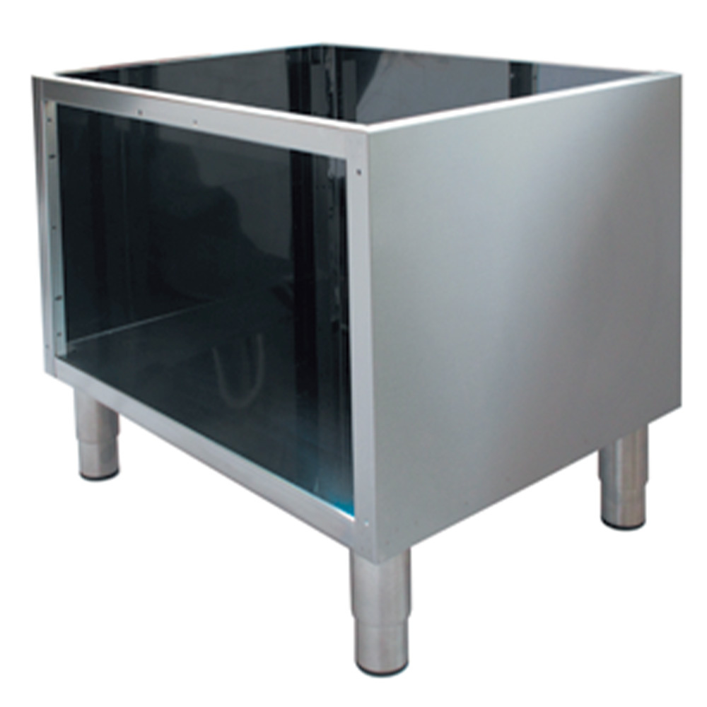 Basamento abierto en acero inox. AISI 304