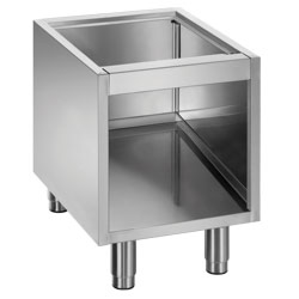 Basamiento abierto sur pies inox reglable