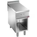 Elemento neutro con cajón, GN, module 1/2 , sobre armario abierto