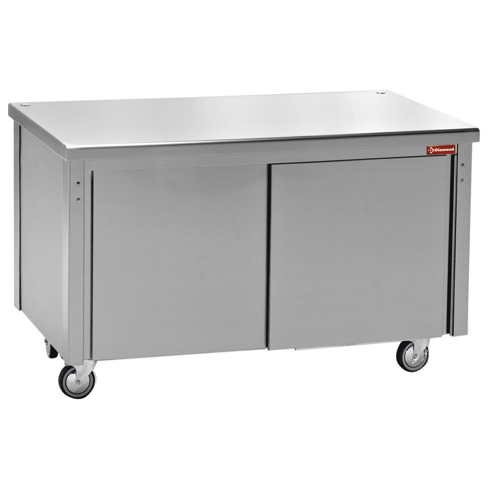 Elemento armario neutro, puertas corredizas 4x GN 1/1