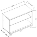 Mueble trasero neutro