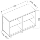 Mueble trasero neutro